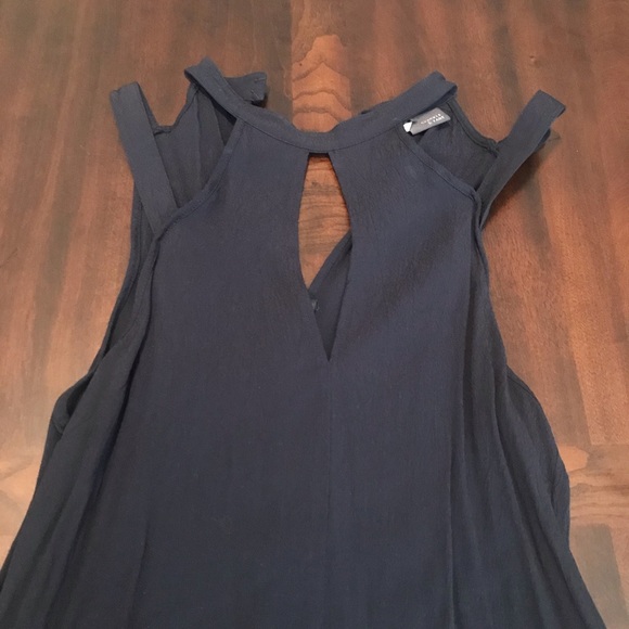 Urban Outfitters Sparkle & Fade Navy romper - Picture 3 of 4